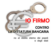 No alla dittatura bancaria