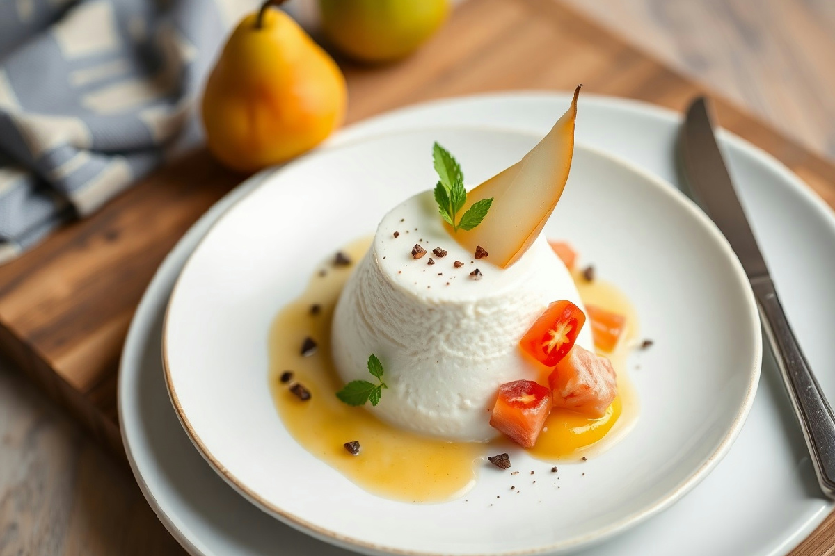 Scopri come preparare una deliziosa mousse di ricotta e pere, dolce perfetto per ogni occasione!